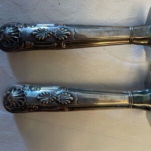 Elegant Silver Flatware Set